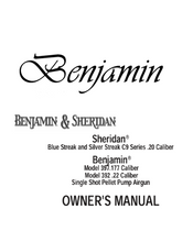 Lade das Bild in den Galerie-Viewer, Benjamin Sheridan Blue Streak & Silver Streak / Model 397 / Model 392 Pump Pellet Airgun Owner's Manual – Instant PDF Download