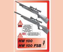 Lade das Bild in den Galerie-Viewer, Beeman / Weihrauch HW100 & HW100 FSB Air Rifle Owners Manual – Instant PDF Download