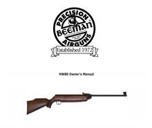 Load image into Gallery viewer, Beeman HW 80 Air Rifle Owner's Manual – Instant PDF Download