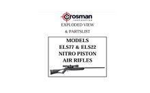 Load image into Gallery viewer, Crosman ELS77 & ELS22 Nitro Piston Air Rifle Owners Manual & Exploded Parts Diagram – Instant PDF Download