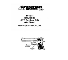 Load image into Gallery viewer, Crosman C40 & CB40 .177 CO2 Air Pistol Owners Manual & Exploded Parts Diagram – Instant PDF Download