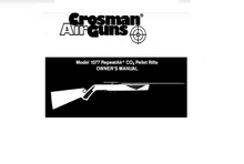 Load image into Gallery viewer, Crosman Model 1077 RepeatAir CO2 Pellet Rifle (Phase I & Phase II) Owners Manuals & Exploded Parts Diagrams – Instant PDF Download