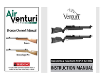 Load image into Gallery viewer, Air Venturi Complete collection Air Rifle Air Rifle Gun Owners Manuals