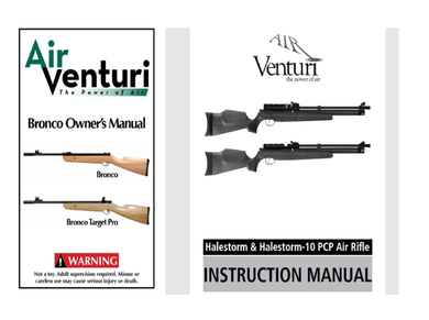 Air Venturi Complete collection Air Rifle Air Rifle Gun Owners Manuals