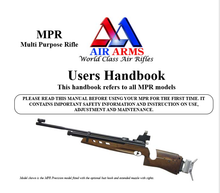 Load image into Gallery viewer, Air Arms Airgun Air Rifle Gun Pistol Owners Manuals Firearms Weapons Complete Set