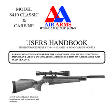 Load image into Gallery viewer, Air Arms Airgun Air Rifle Gun Pistol Owners Manuals Firearms Weapons Complete Set