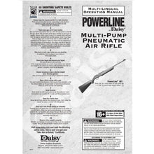 Load image into Gallery viewer, Daisy Avanti Airgun Air Rifle Gun Pistol Owners Manuals Firearms Weapons Complete Set