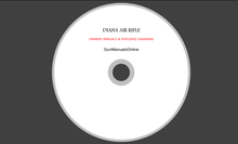 Load image into Gallery viewer, Diana Air Rifle Gun Owners Manuals Exploded Diagrams Service Maintenance And Repair diana disc