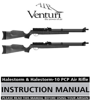 Load image into Gallery viewer, Air Venturi Halestorm & Halestorm-10 PCP Air Rifle Air Rifle Gun Owners Manual