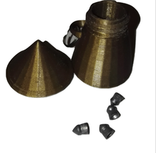 Load image into Gallery viewer, Hunting Pellet Stash Pot Gold 3d Printed Air Gun Accessories