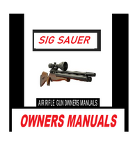 Load image into Gallery viewer, Sig Sauer MCX MPX .177 co2 Owners Manual and Exploded Diagram