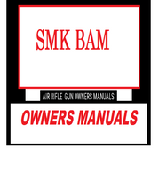 Load image into Gallery viewer, Smk Bam Air Rifle Gun Owners Manuals Exploded Diagrams Service Maintenance And Repair