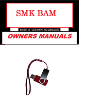 Load image into Gallery viewer, Smk Bam Air Rifle Gun Owners Manuals Exploded Diagrams Service Maintenance And Repair