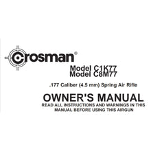 Load image into Gallery viewer, Walther Air Rifle Gun Owners Manuals Exploded Diagrams Service Maintenance And Repair