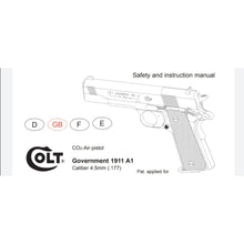 Load image into Gallery viewer, Walther Air Rifle Gun Owners Manuals Exploded Diagrams Service Maintenance And Repair