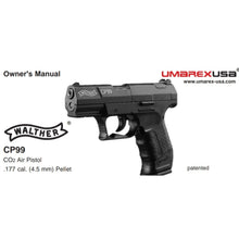 Load image into Gallery viewer, Walther Air Rifle Gun Owners Manuals Exploded Diagrams Service Maintenance And Repair