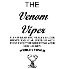 Load image into Gallery viewer, Webly Scott Air Rifle Gun Owners Manuals Exploded Diagrams Service Maintenance And Repair