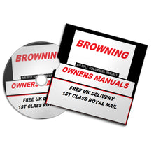 Load image into Gallery viewer, Browning Air Rifle Gun Owners Manuals Exploded Diagrams Service Maintenance And Repair