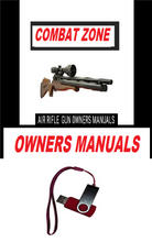 Load image into Gallery viewer, Combat Zone Stryker Pistol Air Rifle Gun Owners Manuals