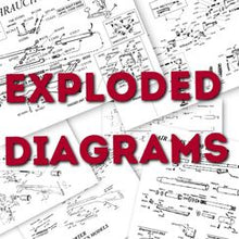 Cargar imagen en el visor de la galería, GUNMANUALSONLINE.COM AIR RIFLE GUN DIAGRAMS EXPLODED PARTS LISTS
