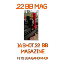Load image into Gallery viewer, .22 BB MAG 14 Shot Magazine For BSA Gamo Phox Air Rifle Gun