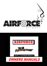 Load image into Gallery viewer, AIRFORCE Air Rifle Owners Manual –  ON DADTA DISC or Instant PDF Download

