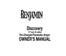 Load image into Gallery viewer, Benjamin Discovery .177 / .22 Caliber Pre-Charged Pneumatic Air Rifle Owner's Manual – Instant PDF Download
