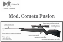 Lade das Bild in den Galerie-Viewer, Cometa Fusion 400 Series Air Rifle Owners Manual &amp; Exploded Parts Diagram – Instant PDF Download
