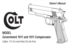 Cargar imagen en el visor de la galería, Download the Colt Government Model 1911 and 1911 Compensator Pistol Owners Manual instantly. PDF format, all devices. Operation, maintenance &amp; safety info.
