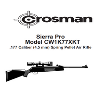 Load image into Gallery viewer, Crosman Sierra Pro Model CW1K77XKT .177 Caliber (4.5mm) Spring Pellet Air Rifle Owners Manual – Instant PDF Download
