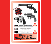 Load image into Gallery viewer, Weihrauch Western Single Action Revolver Owners Manual (German/French/English ) – Instant PDF Download
