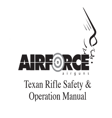 Air Force Texan Rifle Safety and Operational Airgun Air Rifle Gun Owners Manuals Firearms Weapons Complete Set