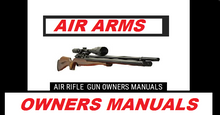 Lade das Bild in den Galerie-Viewer, Air Arms S400  Airgun Air Rifle Gun Pistol Owners Manual
