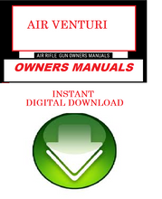 Cargar imagen en el visor de la galería, Air Venturi Bronco Air Rifle Gun Owners Manual DOWNLOAD
