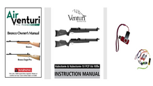 Lade das Bild in den Galerie-Viewer, Air Venturi Complete collection Air Rifle Air Rifle Gun Owners Manuals
