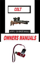 Lade das Bild in den Galerie-Viewer, Colt  Airgun Air Rifle Gun Pistol Owners Manuals Firearms Weapons Complete Set
