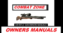 Lade das Bild in den Galerie-Viewer, Combat Zone Stryker Pistol Air Rifle Gun Owners Manuals
