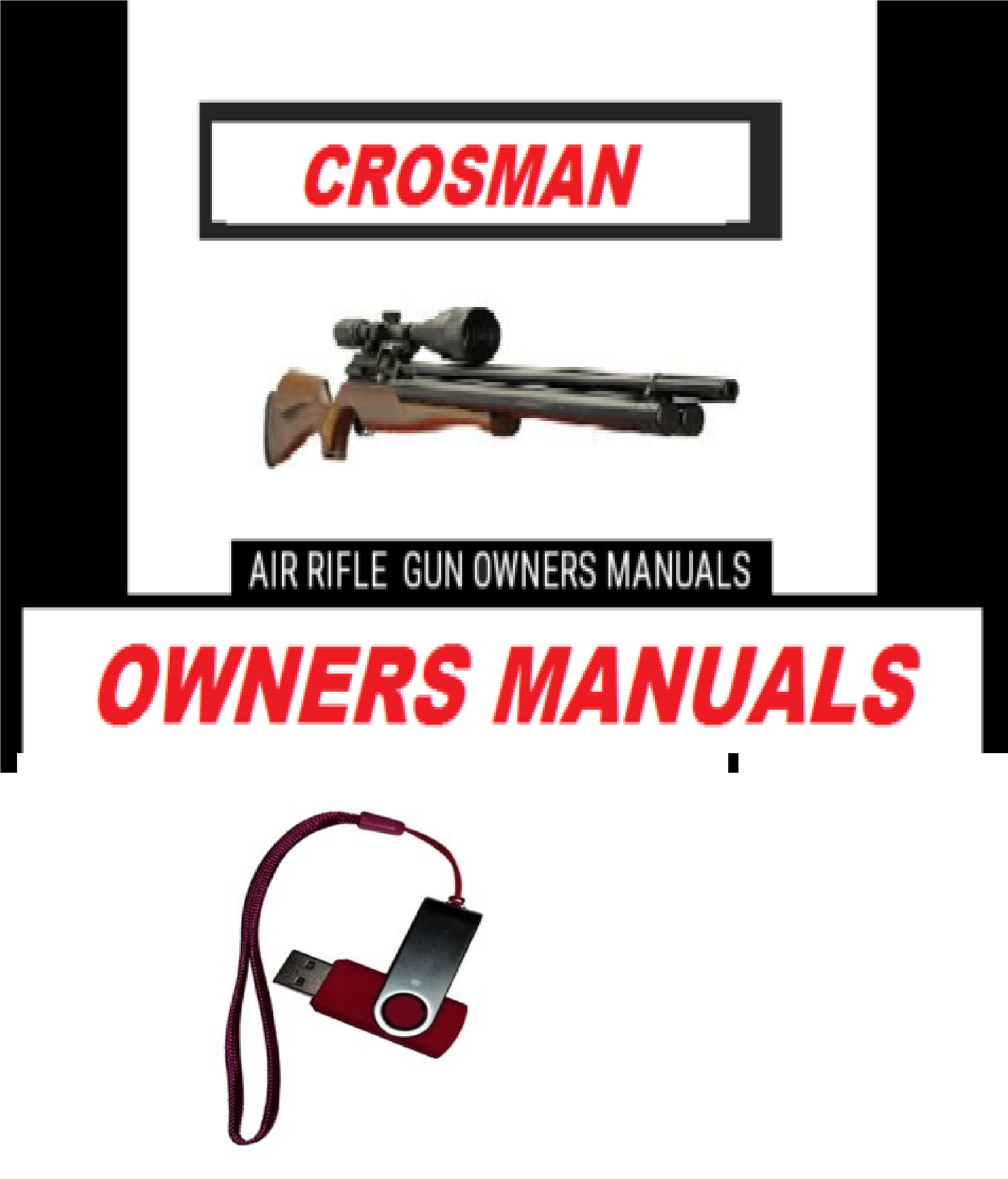 Crosman Air Rifle Gun Owners Manuals Exploded Diagrams Service Maintenance And Repair Complete Set