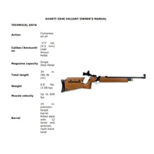 Lade das Bild in den Galerie-Viewer, Daisy Avanti Airgun Air Rifle Gun Pistol Owners Manuals Firearms Weapons Complete Set
