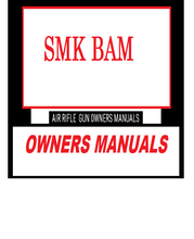 Load image into Gallery viewer, Smk Bam Air Rifle Gun Owners Manuals Exploded Diagrams Service Maintenance And Repair
