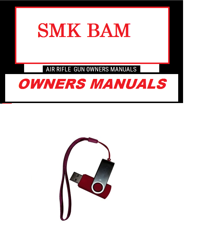 Smk Bam Air Rifle Gun Owners Manuals Exploded Diagrams Service Maintenance And Repair