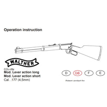 Lade das Bild in den Galerie-Viewer, Walther Air Rifle Gun Owners Manuals Exploded Diagrams Service Maintenance And Repair
