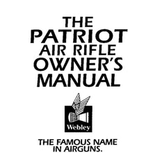 Cargar imagen en el visor de la galería, Webly Scott Air Rifle Gun Owners Manuals Exploded Diagrams Service Maintenance And Repair
