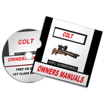 Lade das Bild in den Galerie-Viewer, Colt  Airgun Air Rifle Gun Pistol Owners Manuals Firearms Weapons Complete Set
