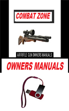 Load image into Gallery viewer, Combat Zone Stryker Pistol Air Rifle Gun Owners Manuals
