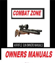 Cargar imagen en el visor de la galería, Combat Zone Stryker Pistol Air Rifle Gun Owners Manuals
