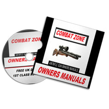 Load image into Gallery viewer, Combat Zone Stryker Pistol Air Rifle Gun Owners Manuals
