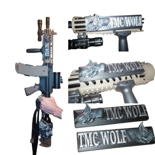 Tippmann TMC Paintball Gun Picatinny Rail Wolf Pack Mod Accessories #Tippmann