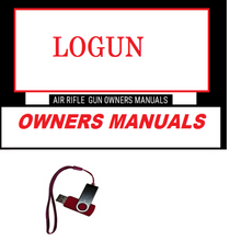 Cargar imagen en el visor de la galería, Logun Air Rifle Gun Owners Manuals Exploded Diagrams Service Maintenance And Repair
